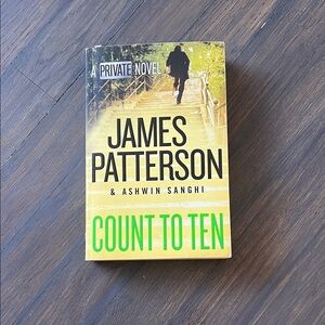 James Patterson 'Count to Ten' Book Cover Art